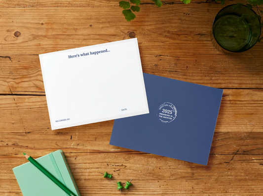 Haff House Memory Box: A Year of Real Life, One Card at a Time